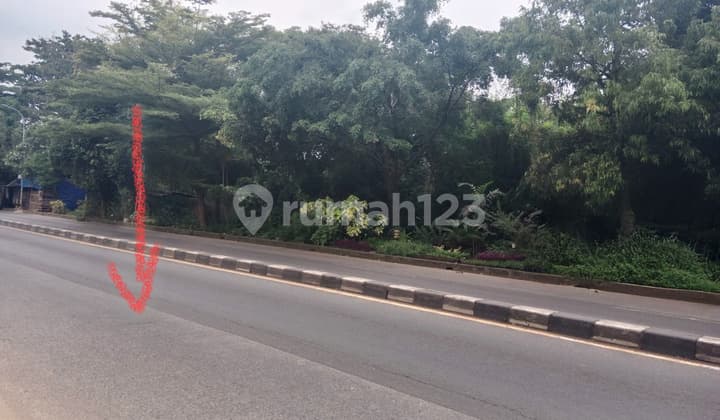 Dijual Tanah Kavling Luas 2,8 Hektar di Jalan Raya Parung