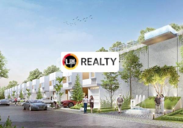 Rumah Baru 2 Lantai dengan Konsep Villa di Hillside Cluster Santalum