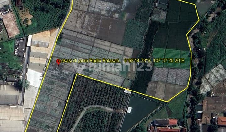 Tanah di Kawasan Pergudangan Jl Radio Moh Toha Bandung