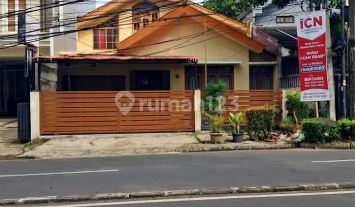 House by the Main Road in Bintaro, Tangsel, Suitable for Business