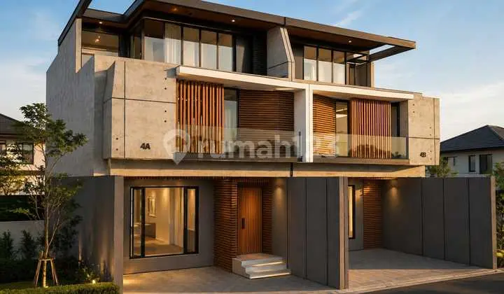 Excellent! Rumah Baru Modern Minimalis Dalam Komplek Mega Raya Selangkah ke Tol Pasteur