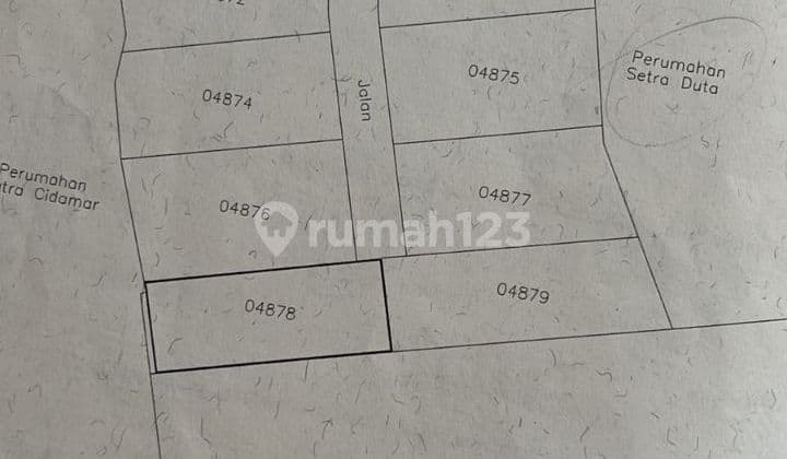 Affordable Land for Sale in Setra Duta Complex Bandung