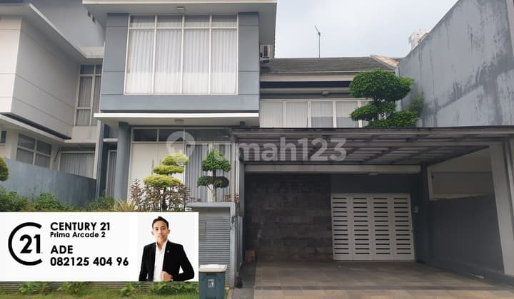 Rumah Modern Carport 2 Mobil Bebas Banjir di Kebayoran Bintaro Sc-15212