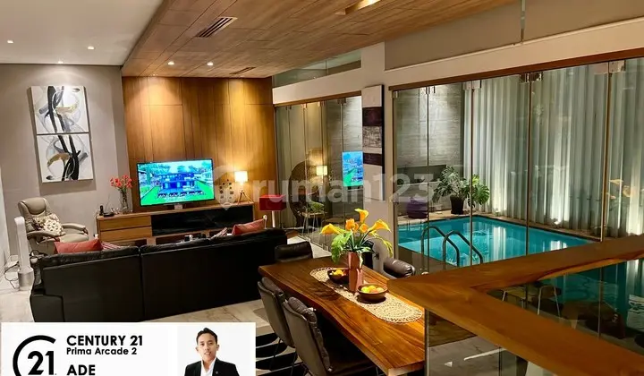 Rumah Super Mewah Dg Swimming Pool di Taman Puri Bintaro Sektor 9 Lr-16136