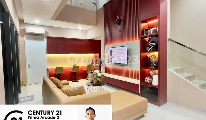 Rumah Fully Furnished 2 Lantai Minimalis di Discovery Bintaro Jaya Om-15860