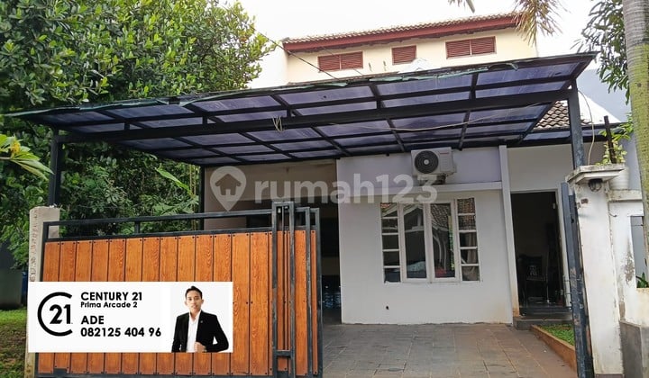 Rumah Carport 3 Mobil Nyaman 2 Lantai di Graha Bintaro Dm-17805