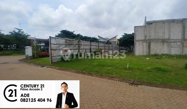 Dijual Tanah Siap Bangun di Cluster Discovery Bintaro Jaya SC-15294
