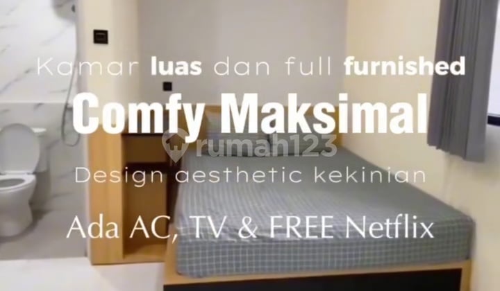 Turun Harga Kost Baru Aktif dan Strategis