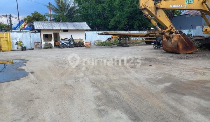 Disewakan Lahan Ex Pool Alat Berat di Semper Barat Cilincing