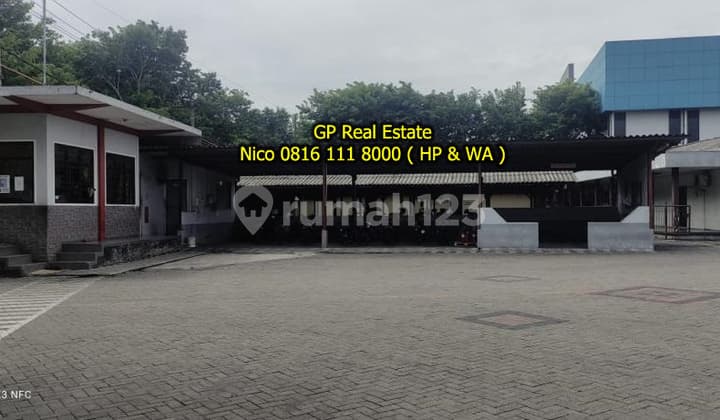 N973 Pabrik Dijual Murah Margomulyo Lebar 100m 2.4 Ha Surabaya