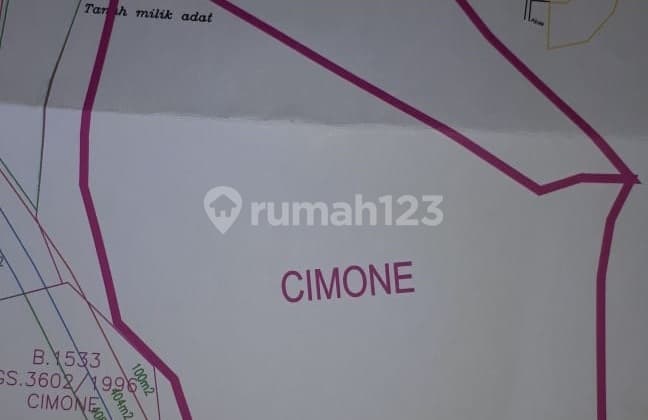 N993 Tanah Dijual Murah Karawaci Tangerang Strategis Luas 1.7ha Lebar Depan 45m Seblah Perumahan