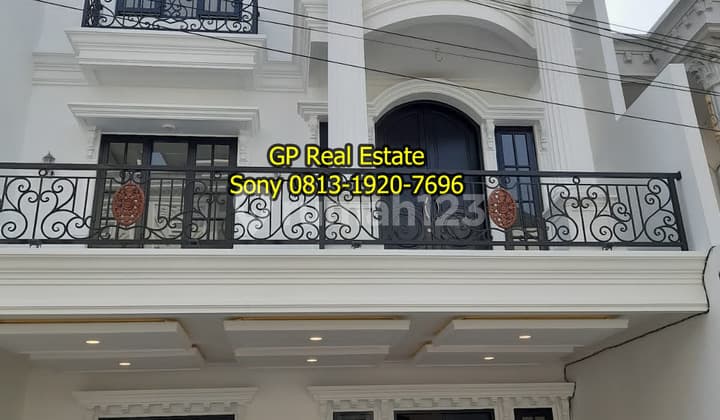 S096 Dijual Rumah Mewah Baru 3lt Cluster Istana Kebagusan Jagakarsa Jaksel 2car