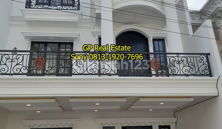 S096 Dijual Rumah Mewah Baru 3lt Cluster Istana Kebagusan Jagakarsa Jaksel 2car