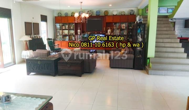 Jual Rumah Asri 2lt citra Gran Cibubur Lux tenang semi furnis n1089