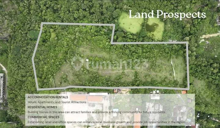 Quick Sale Attached Land Plot GWK Ungasan Kuta Badung Bali N1122
