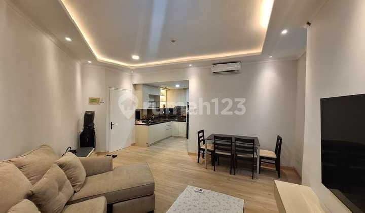Disewakan Apartemen 79M2, 2 KT Crown Court Lippo Cikarang