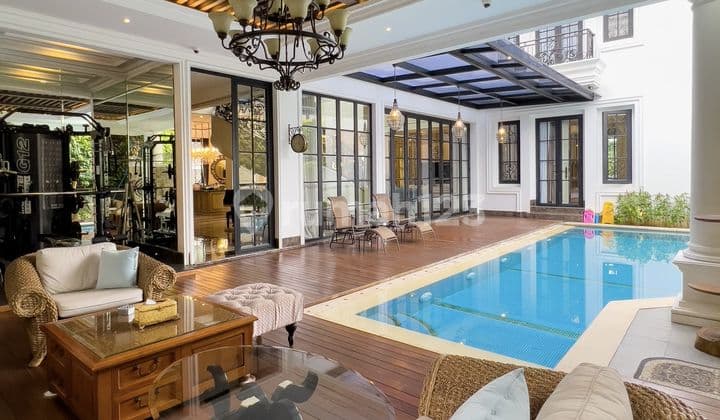 Rumah Kemang American Classic Fully Furnished By Lifetime Design
