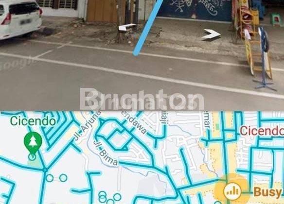 RUKO 4 LANTAI DEPAN PASKAL 23 DI JALAN KEBON JATI BANDUNG