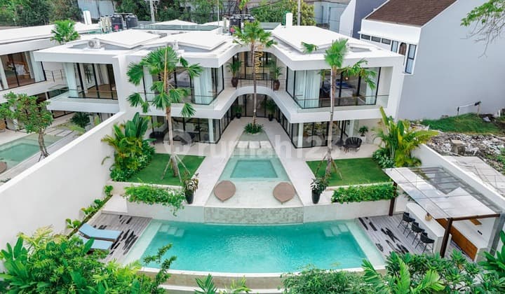 For Sale Villa Mewah Gaya Tropis Modern di Umalas Bali – Furnished - SHM + PBG-SLF