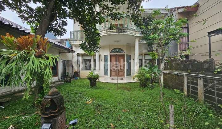 Rumah dengan paviliiun ditanah luas komplek bintaro jaya sektor 2 harga murah