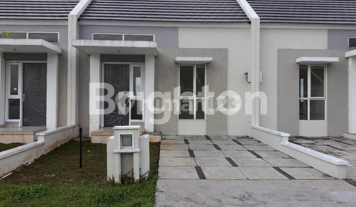 Rumah minimalis di Cluster Dhana, Supercluster Jati, lokasi strategis dekat gerbang tol Pasar Kemis.