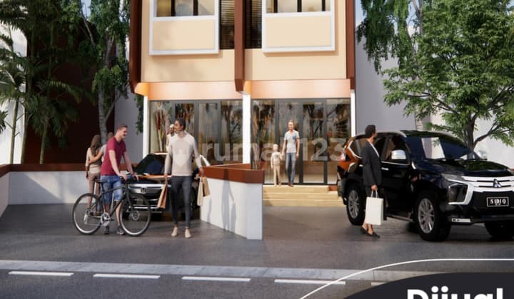 Dijual Rumah Ruko Jl Keradenan Dekat Pintu Tol Sentul Bogor Kota