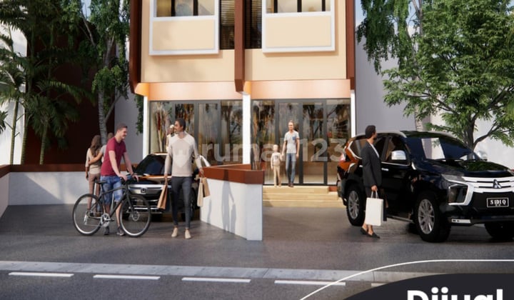 Dijual Rumah Ruko Jl Keradenan Dekat Pintu Tol Sentul Bogor Kota