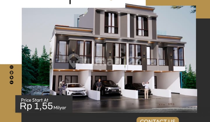 Rumah Minimalis Elegan 2Lantai BatuTulis Pecenongan Jakarta Pusat