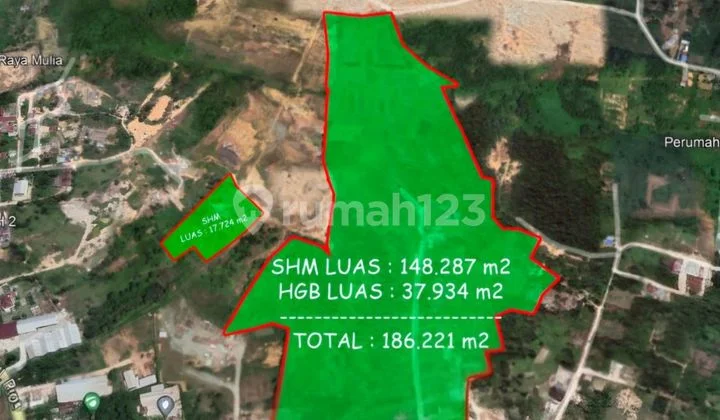 Tanah Luas 20Ha Sertifikat Kariangau Balikpapan Berkembang Pesat Tanah Luas 20Ha Sertifikat Kariangau Balikpapan Berkembang Pesat