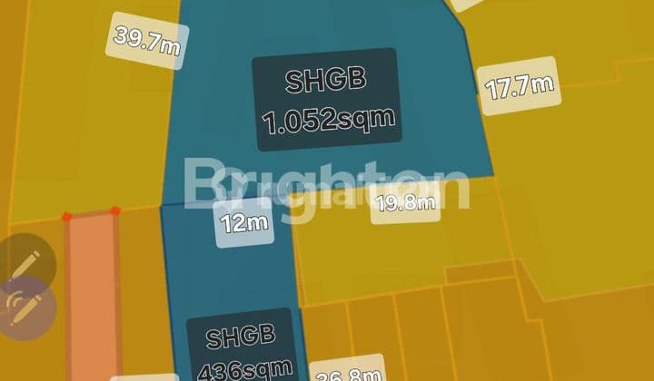 Premium Land on Sudirman Road Axis Near Mall.