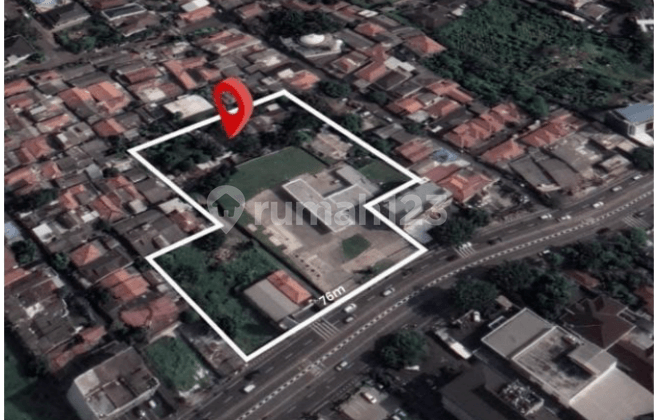 Tanah Luas di Warung Buncit Raya Cocok Untuk Usaha Retail