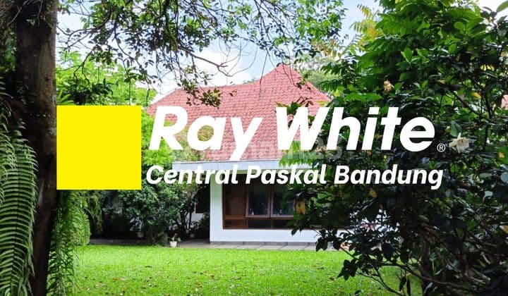 Rumah Lama Terawat Halaman Luas di Mainroad Sukajadi Bandung