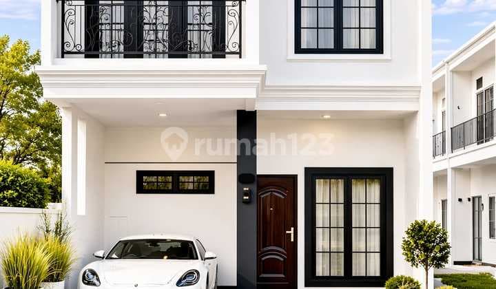 Rumah Impian Gen Z Consep Classik Eropa 2 Lantai