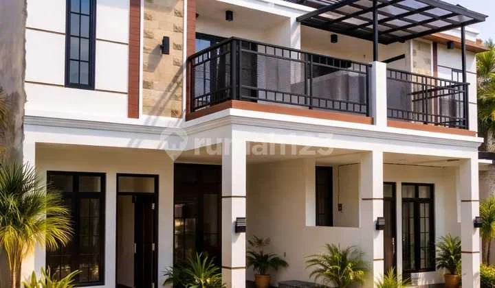 Rumah Siap Huni Gaya Bali Dekat Tol& LRT, KPR Tanpa DP - Promo Free Biaya