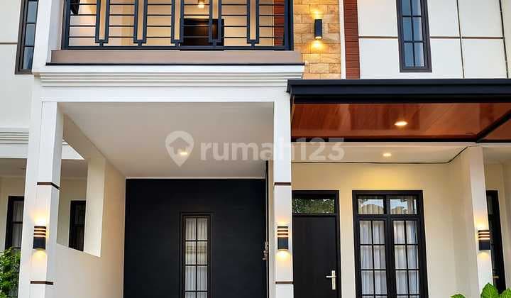 Rumah Siap Huni 2 Lantai Akses Tol dan LRT Bebas Banjir