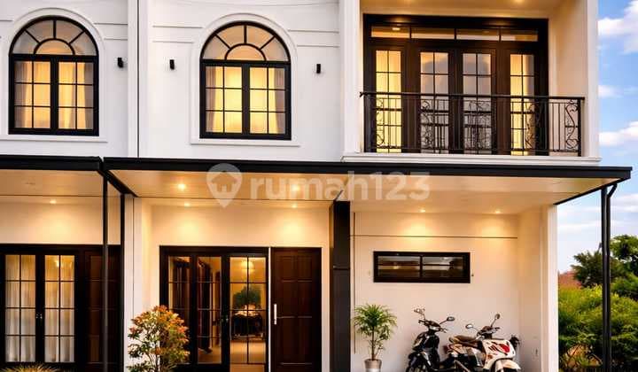 Rumah Eropa Classic 2 Lantai Sudah Siap Huni