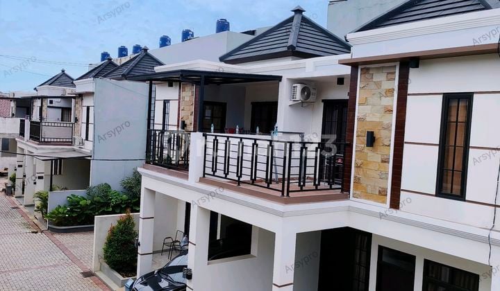 Rumah Siap Huni Cantik Gaya Bali Modern 2 Lantai Pinggir Jalan