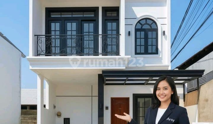 Siap Huni Rumah 2 Lantai Tampilan Mewah Di Kelapa Dua