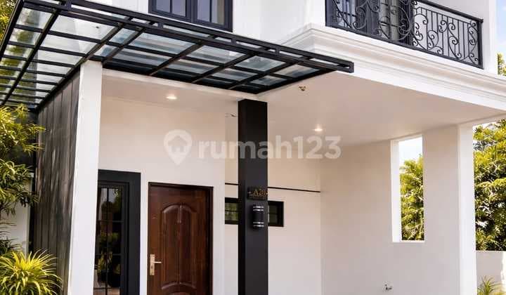 Rumah Classik Eropa 2 Lantai Siap Huni di Kelapa Dua