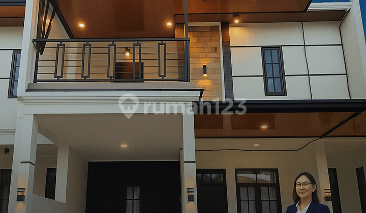 Rumah Siap Huni 2 Lantai Dekat Stasiun Lrt Dan Tol