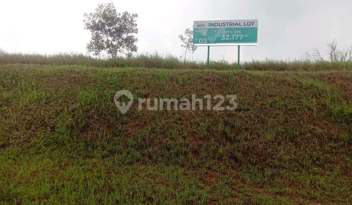 Dijual Tanah Kawasan Artha Industrial Hill Karawang Barat Jawa Barat