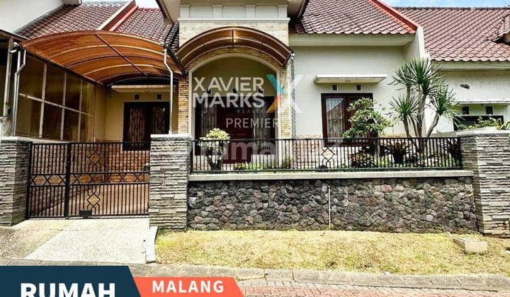 Dibawah Harga Pasar Rumah Full Furnished di Villa Puncak Tidar, Malang