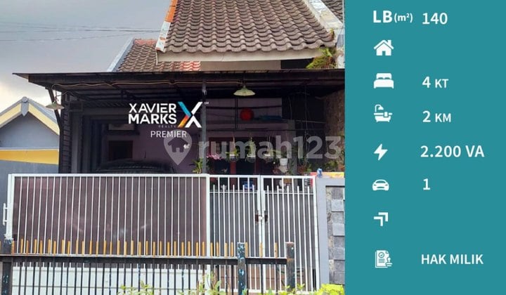 Dibawah Harga Pasar Rumah di Letjen Sutoyo Lowokwaru Malang