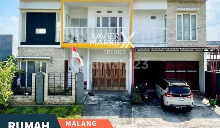 Dijual Rumah Tinggal dan Usaha di Boulevard Villa Gunung Buring Malang