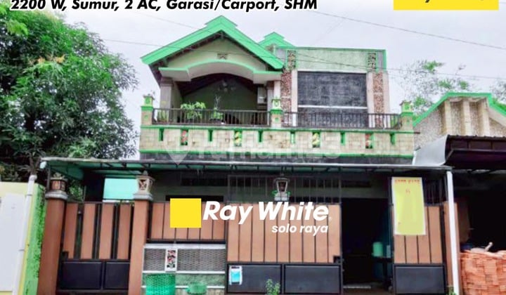 Dijual Rumah 2 Lantai Di Banjarsari Solo Bagus Dan Siap Huni