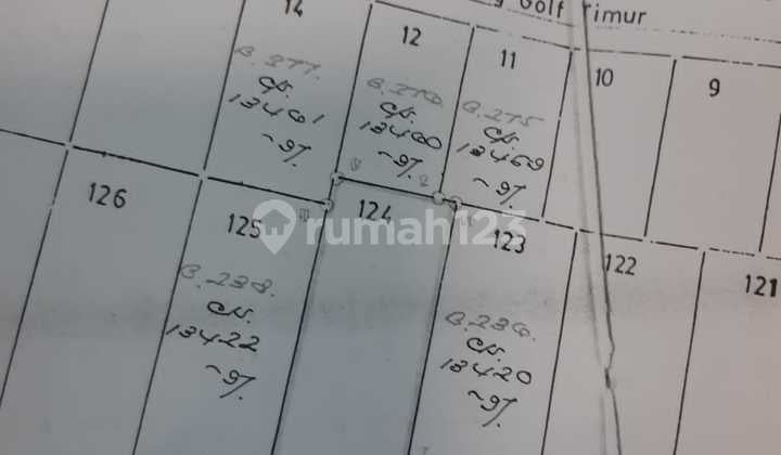 Dijual Kavling Paramount Hill Golf , Gading Serpong Dijual Kavling Paramount Hill Golf , Gading Serpong