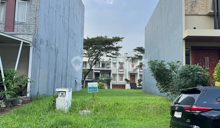 Dijual kavling di cluster Scarlet, The Springs, Gading Serpong