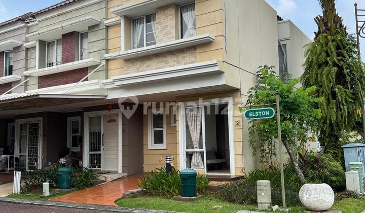 Dijual rumah cantik 2 lt di cluster Amarillo, Gading Serpong
