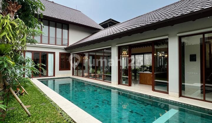 Ready-to-occupy new house with modern tropical concept in Cipete