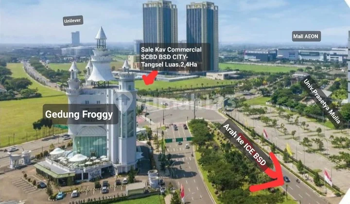 Jual Cepat Tanah Komersil Scbd Bsd City Tangsel